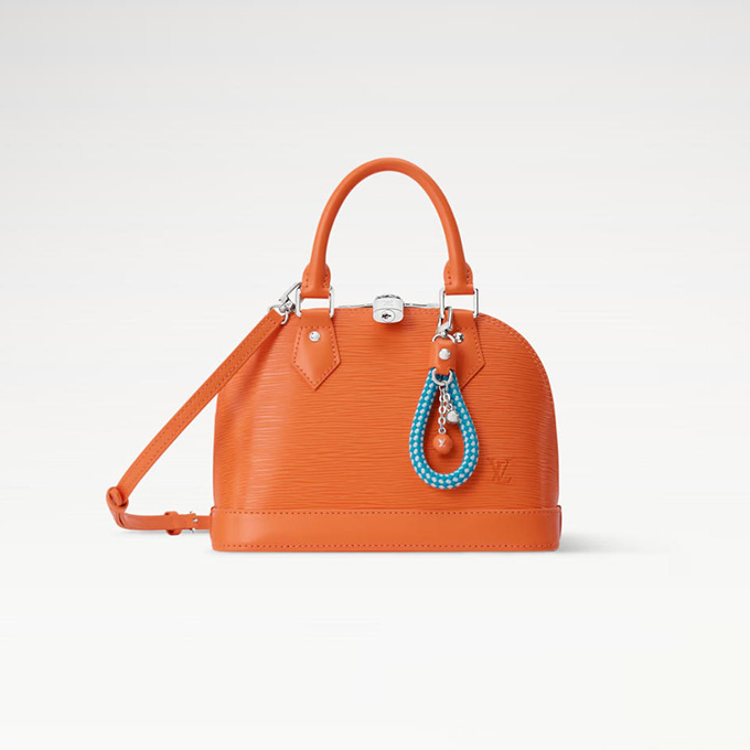 lv louis vuitton alma bb epi rainbow limited edition handbag #m29125/m28903/m28902
